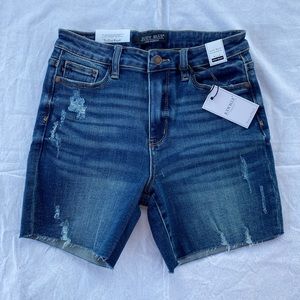 Judy Blue High Waist Mid Length Shorts